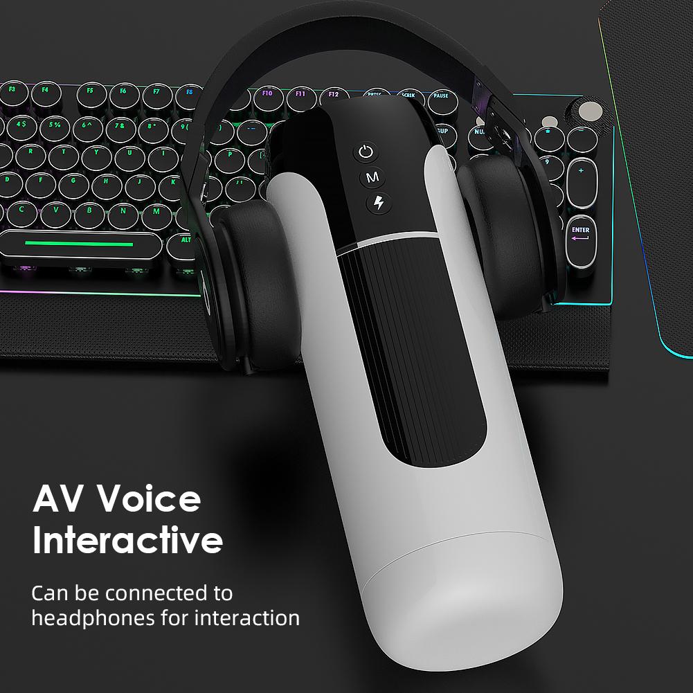 W pełni wodoodporne męskie masturbatory do noszenia, automatyczne, kieszonkowe, teleskopowe, urządzenie do robienia loda, trener penisa