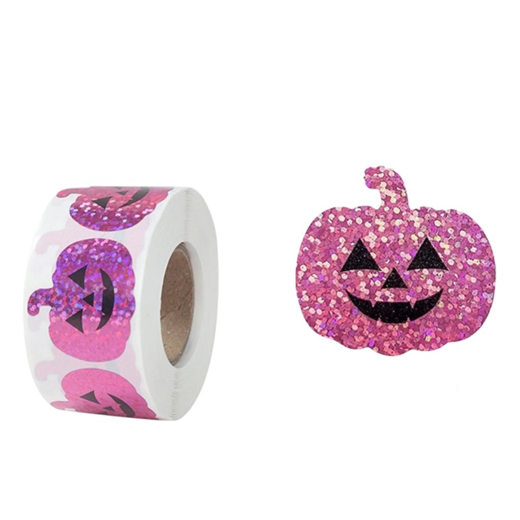 500 Pack Halloween Stickers - Assorted Designs for Party Favors, Bags and Kids Crafts