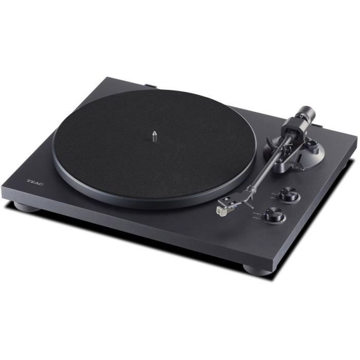 Platine vinyle - Teac - TN-280BT A3 - Bluetooth - 33/45 tours - Noir