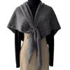 Triangle Scarf Scarf Solid Color Shawl Cape Autumn and Winter Women's High-end Shawl Blanket Warm Small Cape Cape