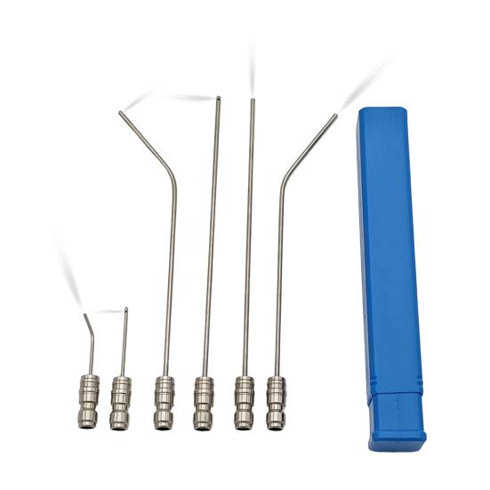 Hochdruckreiniger-Düsensatz Schnellkupplungssystem Reinigungsdüse AC-Reinigung Edelstahl-Verlängerungsrohr mit Mehrfachsprühmodi