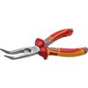 NWS 141-49-VDE-205 VDE Flat Nose Pliers with Round Nose Tool Steel 205 Mm