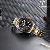 Toleuso T502M-Gbc Icarus Diamond Watch Men'S Metal Band Watch