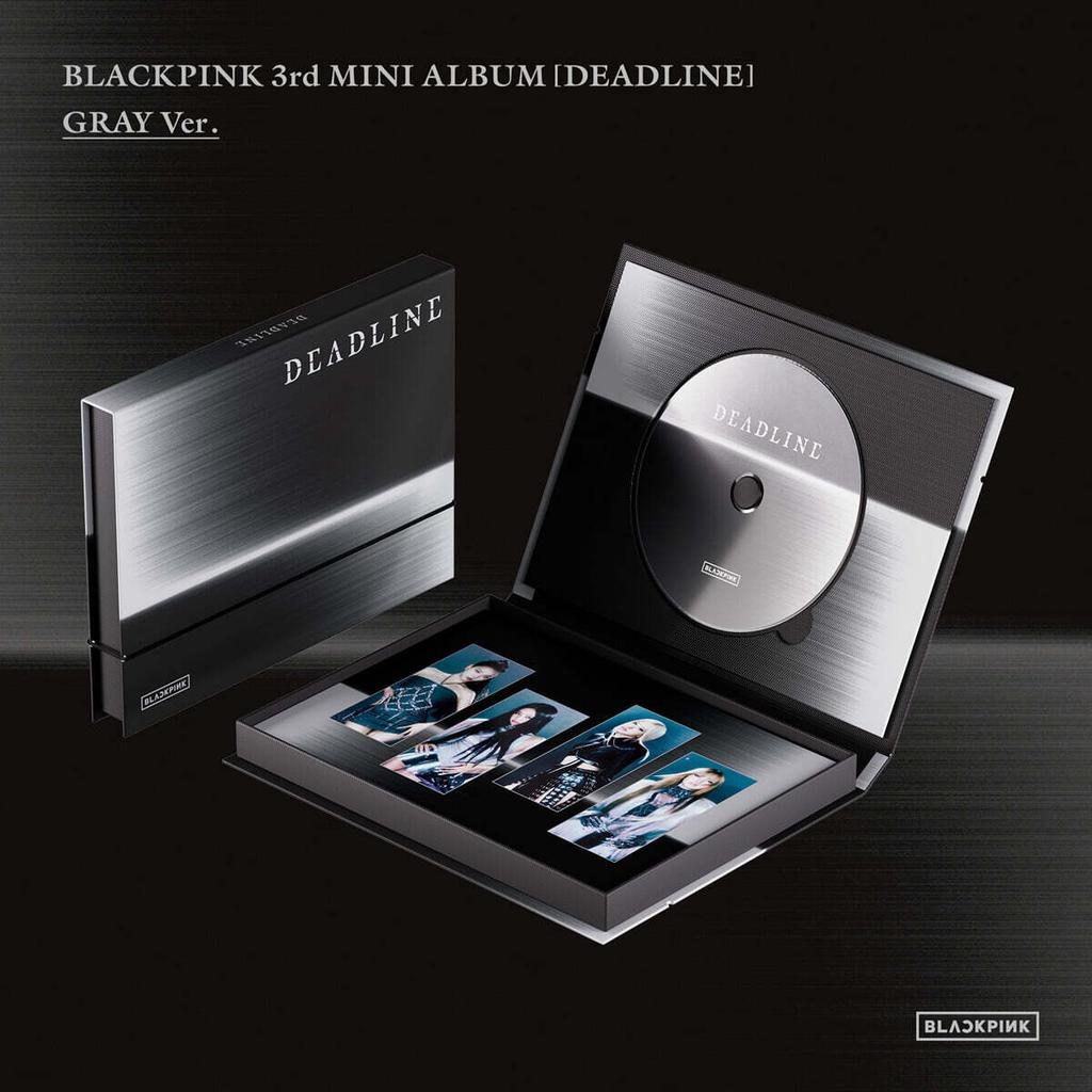 [En Stock] Blackpink 3ème Mini Album [Deadline] Version Grise