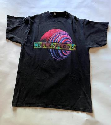Lollapalooza 1996 T-shirt Noir Vintage Double Face Toutes Tailles S-345XL Unisexe T-shirt Unisexe Chaud