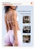 Reggiseno Sportivo Senza Ferretto in Nylon Opaco Altamente Elastico ad Asciugatura Rapida per Corsa, Fitness e Yoga