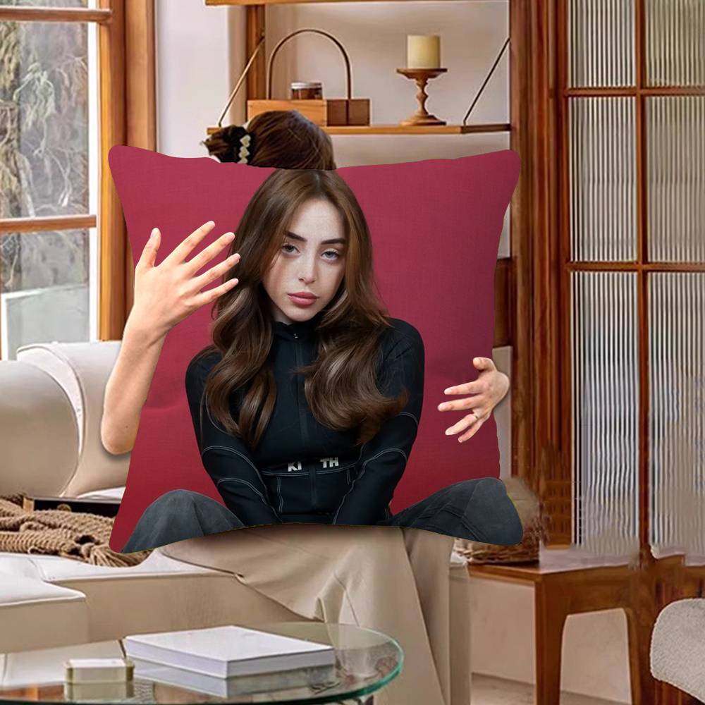 Nicki Nicole Singer Alma Cushion Cover Polyester Sofa Cushions Decorative Throw Pillows Home Decoration Pillowcover