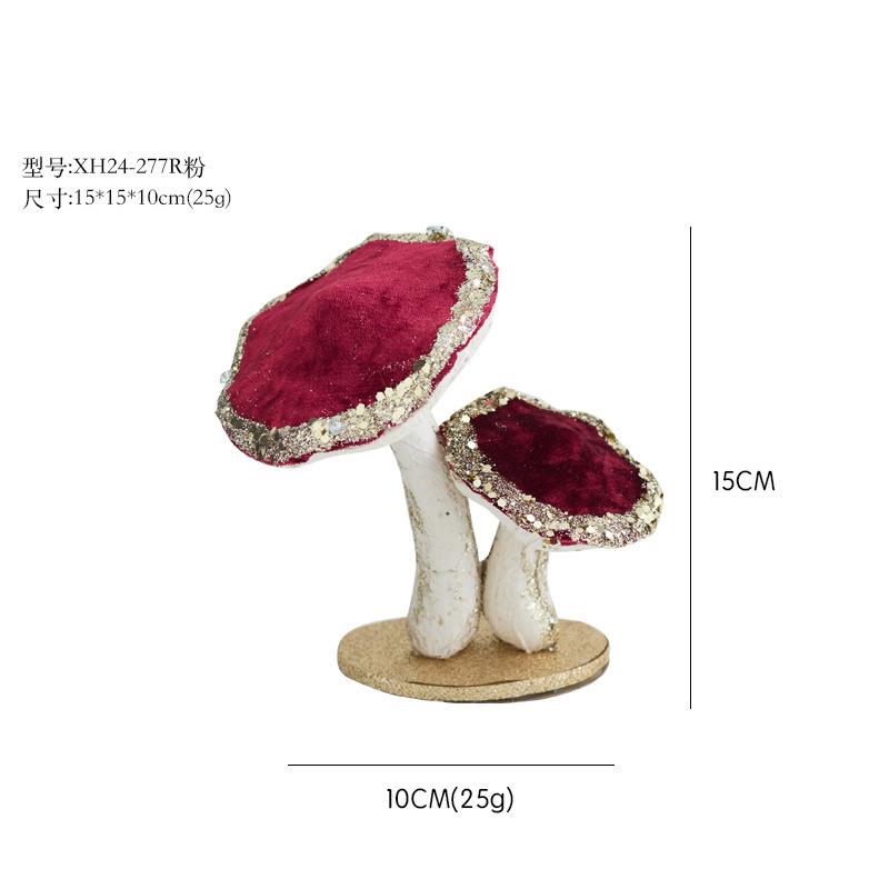 Christmas Decorations, Decorations, Instagram Creative Mushroom Showcase Scenes, Props, Christmas Gifts