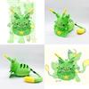 Nouveau Gnarpy Découvre Internet Robot Chat Vert Peluche Poupée Pour Enfants