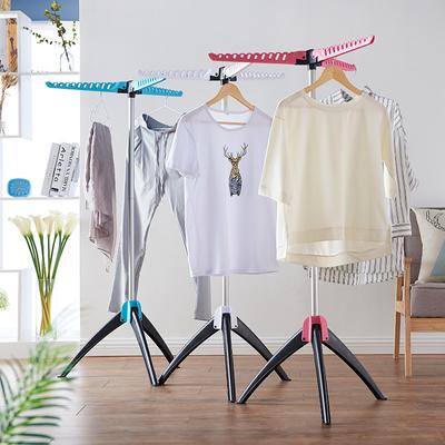 2025 Floor-to-ceiling Triangle Clothes Hanger Coat Rack Indoor Stainless Steel Household Hanger Simple Shrink Cool Clothes Rack