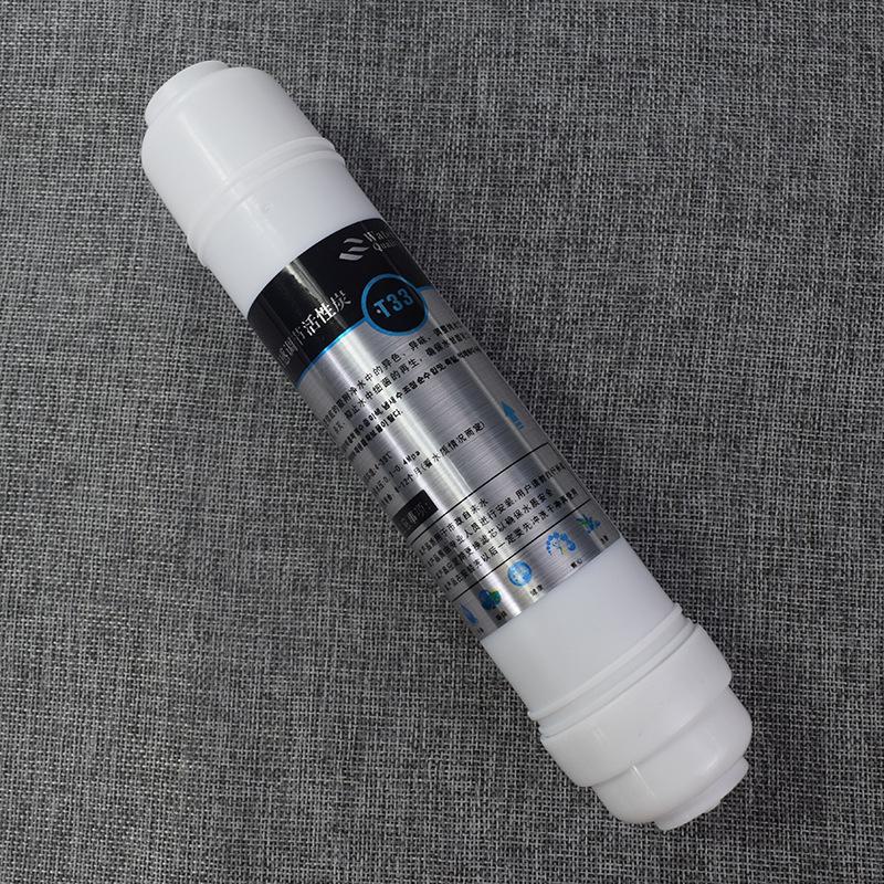 10-inch Quick-Connect T33 Coconut Shell Carbon Filter for Enhanced Taste & Bacteria Inhibition