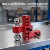 Adjustable Trailer Arm Hitch Assembly | Solid Aluminum Alloy Construction, Rigid Twin Knob