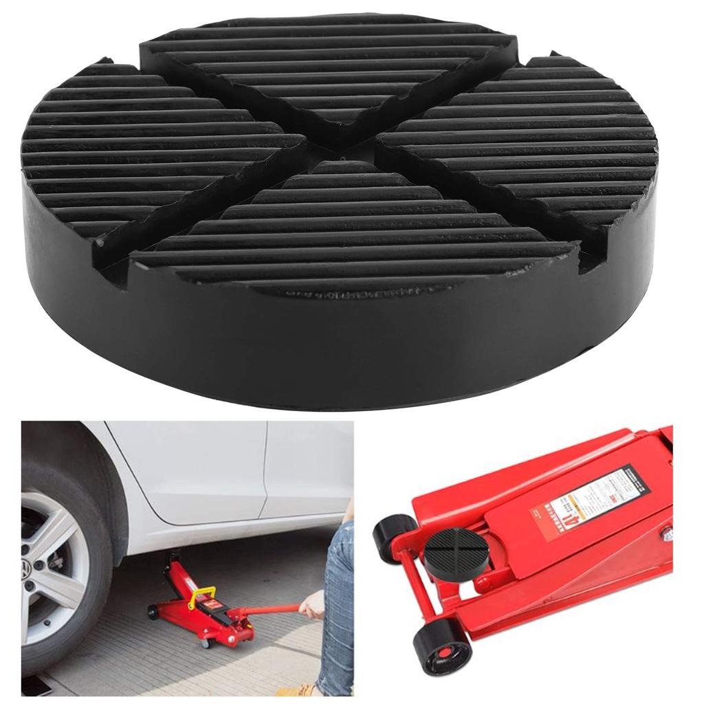 Yctze Universal Floor Jack Pad Adapter Slot Jack Point Cushion Rubber Disc for Car SUV Jack Pad