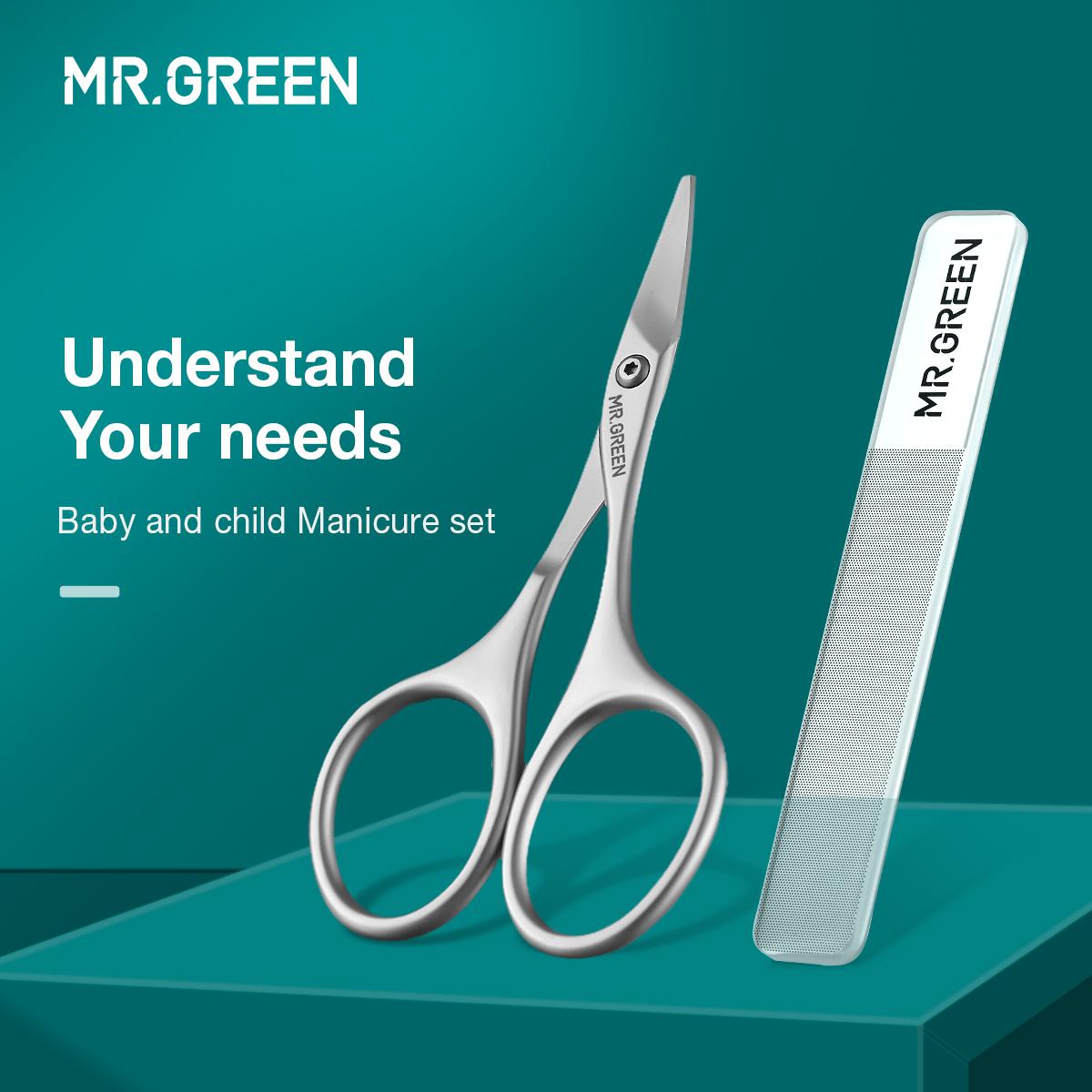 

MR.GREEN Детские ножницы для ногтей, безопасные кусачки для ухода за ногтями, резак для новорожденных, удобный инструмент для ухода за ногтями, маникюрный инструмент (Маникюрные ножницы)