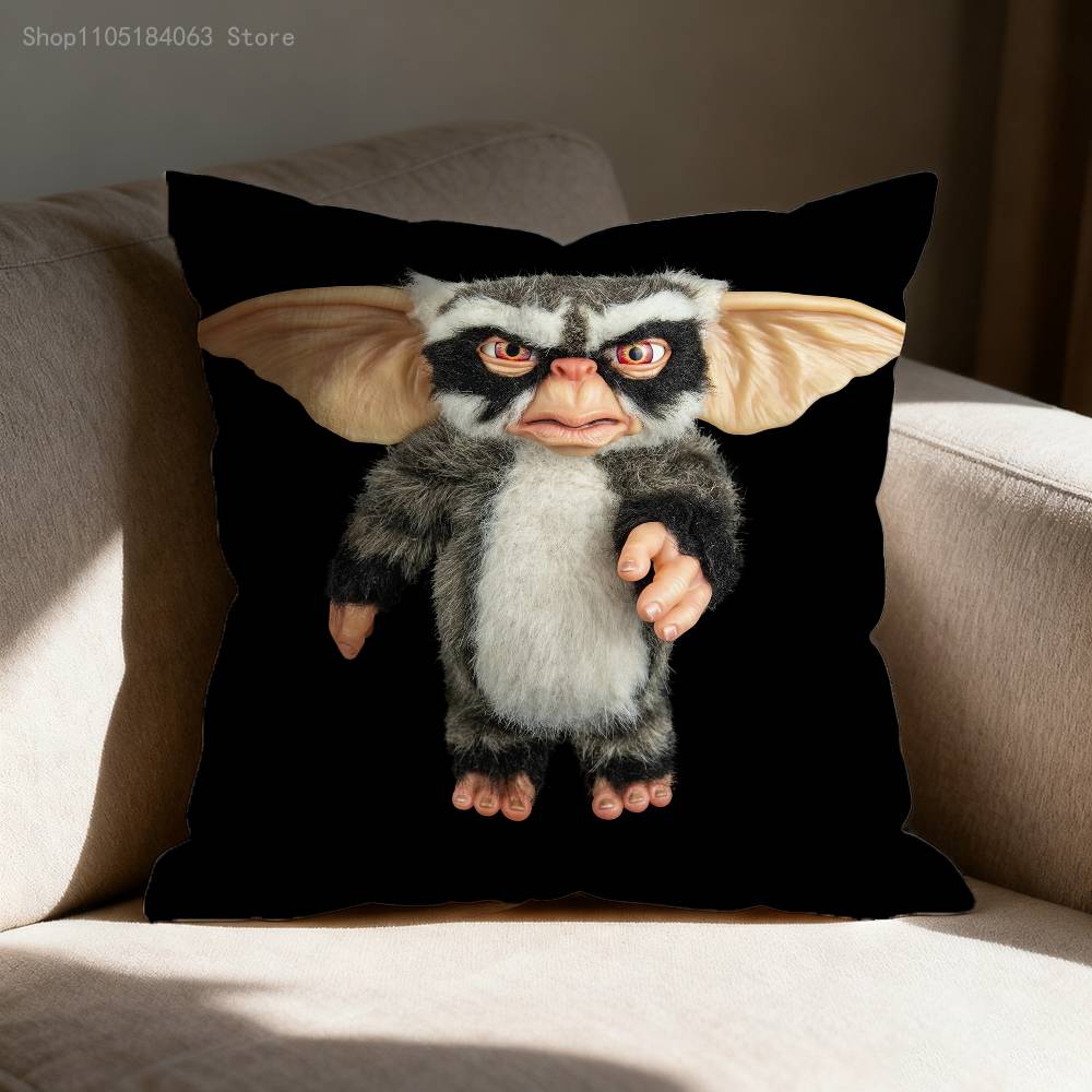 

Horror Funny G-GremlinEs Pillow Case For Sofa Decor Car Office Room Printing Cushion Cover Decorations and Protector 30cmx30cm