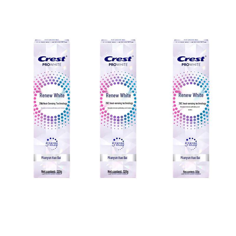 

Отбеливающая зубная паста Crest с эффектом согревания