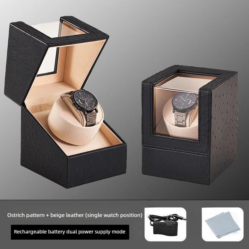 Five Gear Adjustment Watch Storage Box Mechanical Watch  Automatic Winding Watch Box Single Head Electric Watch Winder