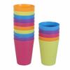 15-Piece Set of 200ml Reusable Plastic Drinking Cups, Perfect for Tasting, Wine, and Party Supplies (Random Colors)