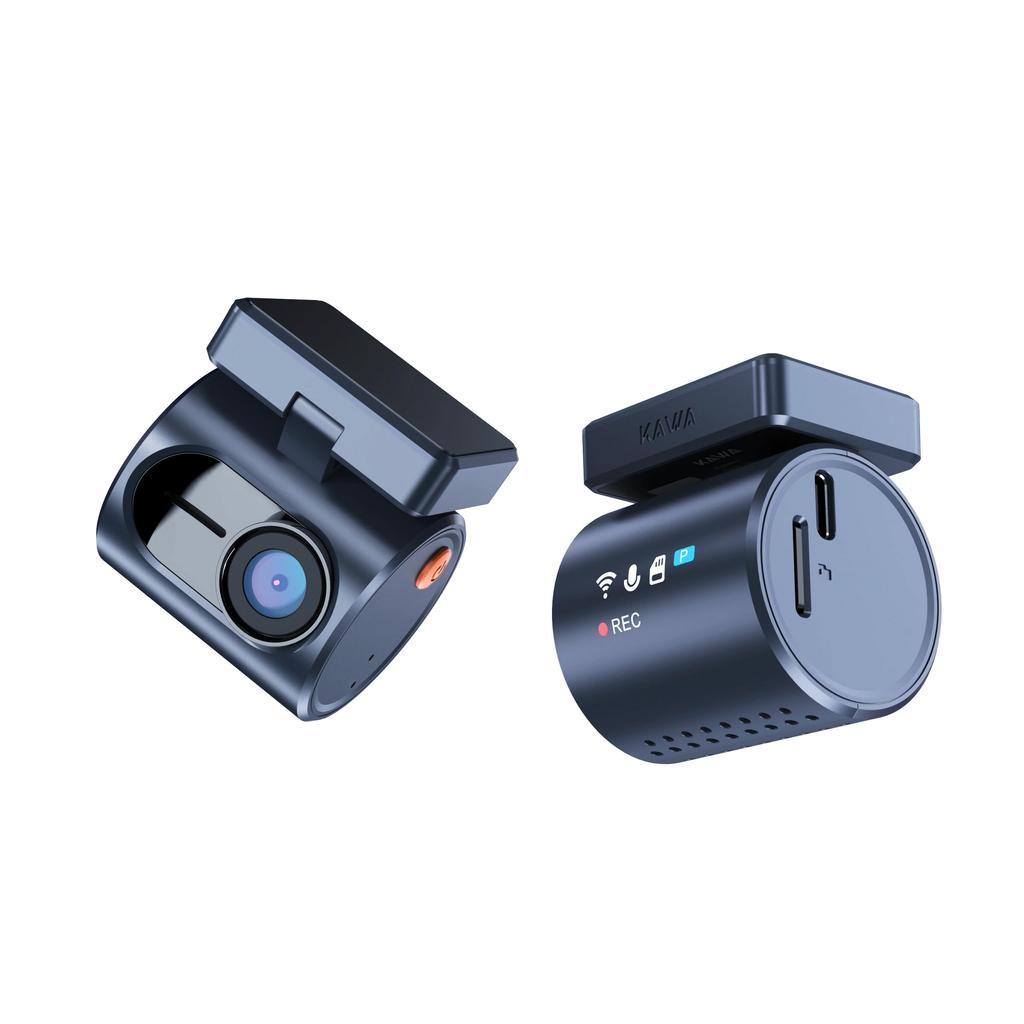 KAWA Dash Camera, 2024 Newest MINI Design, Smartphone, 2K Resolution, Sound Control, Strong Night