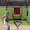 9-Sektoren-Nummeriertes Strike-Zone-Ziel (Kein Netz) Verstellbares Schlagziel Trainingshilfen für Pitcher-Genauigkeit für Baseball & Softball