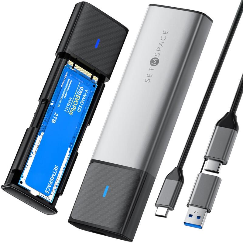 Himedia Hi-E10 M.2 NVMe/SATA Dual Protocol SSD Enclosure