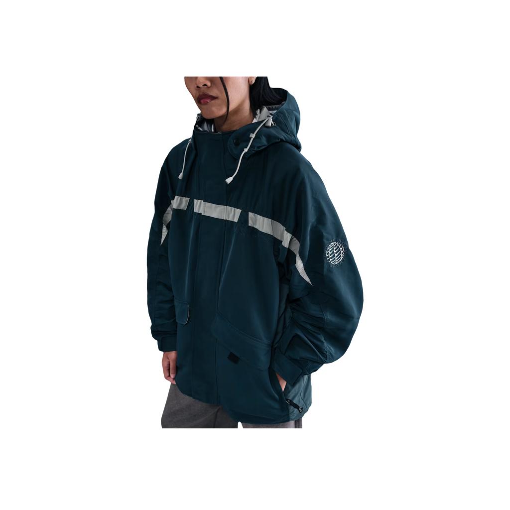 Nike X Martine Rose Ski Parka Armory Navy/Particle Grey Men Outerwear Blue HM9035-478