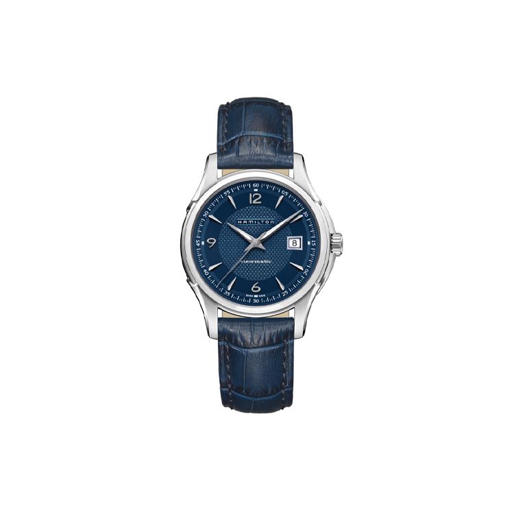 HAMILTON Montre Homme Jazzmaster Bleu H32515641 Gris 