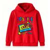 Kids Boys Girls Pullover Hoodie 90s Vibe Retro Cassette Tape Shades Print Casual Long Sleeve Sweatshirt For Youth 90s Themed Party Streetwear Lightwei