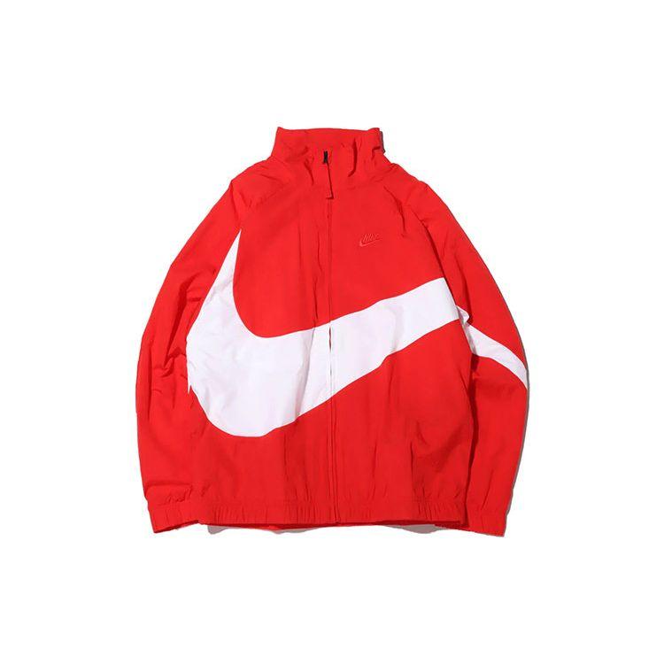 Nike Big Swoosh Sportswear Woven Jacket Red AR3133-658 L