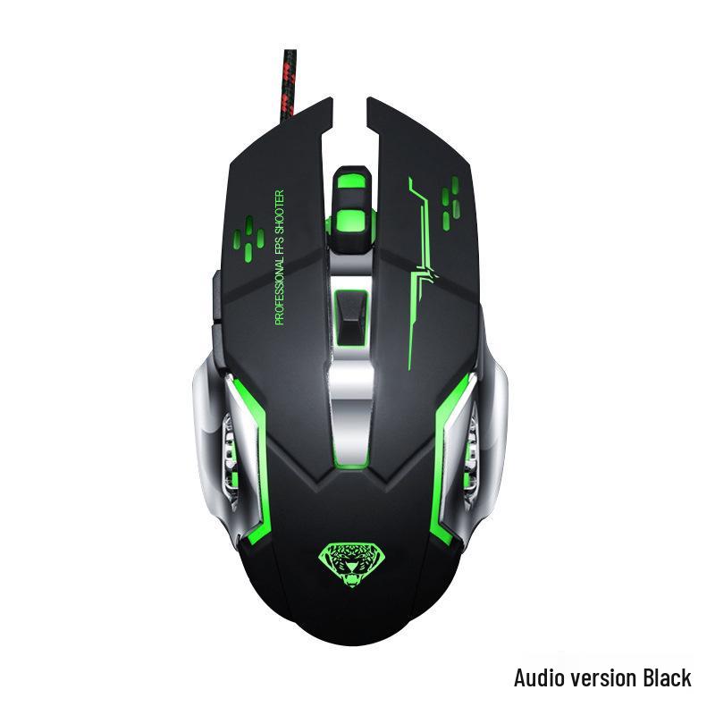 502 Mechanical Gaming E-sports USB Wired Luminous Mouse