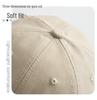 Classic Embroidered Letter Baseball Cap - Solid Color Sun Hat for Outdoor Sports