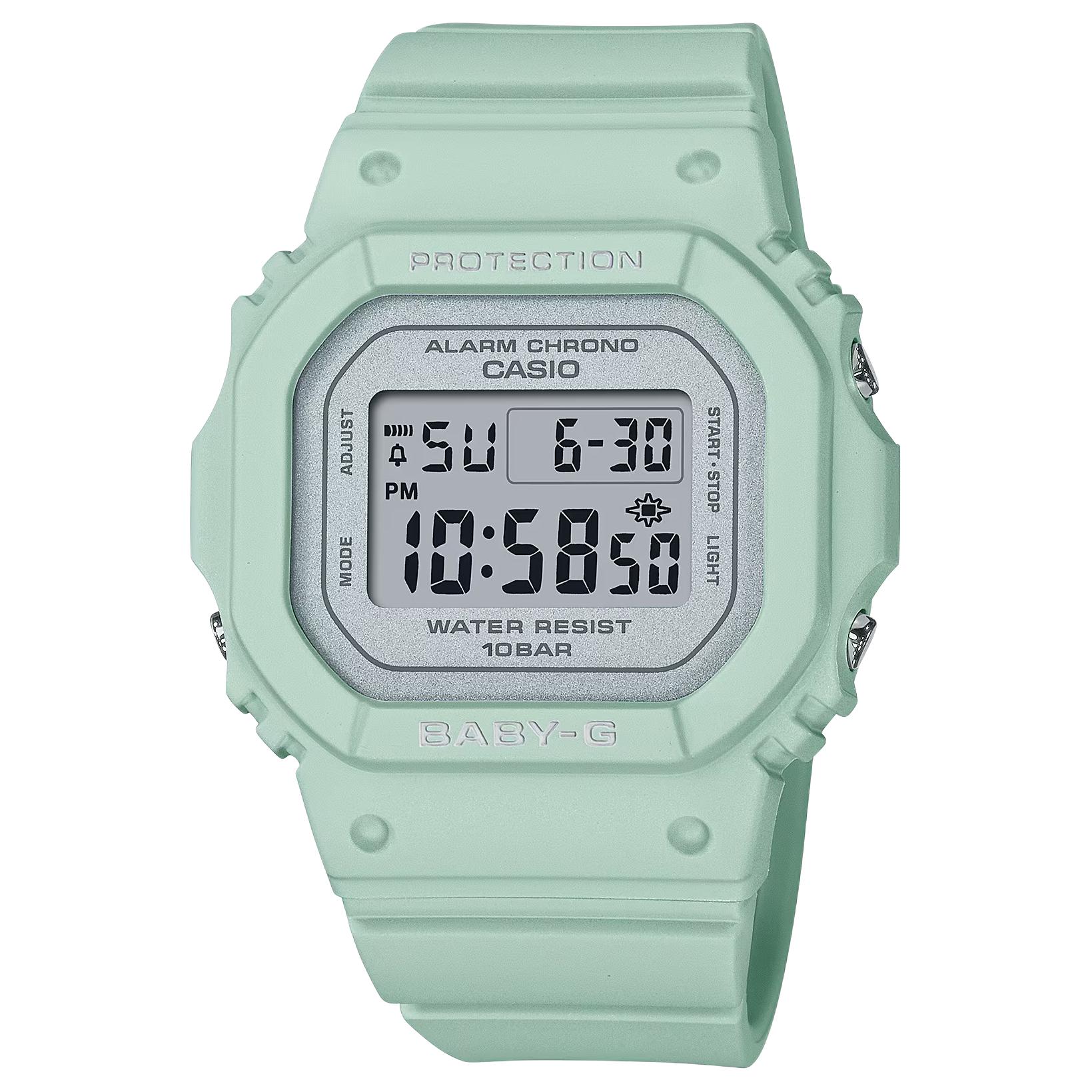 

CASIO BGD 565 100m Water Resistant Quartz Movement Resin Strap Watch Men s Watches Gray Dial BGD565SC-3 Gray Dial