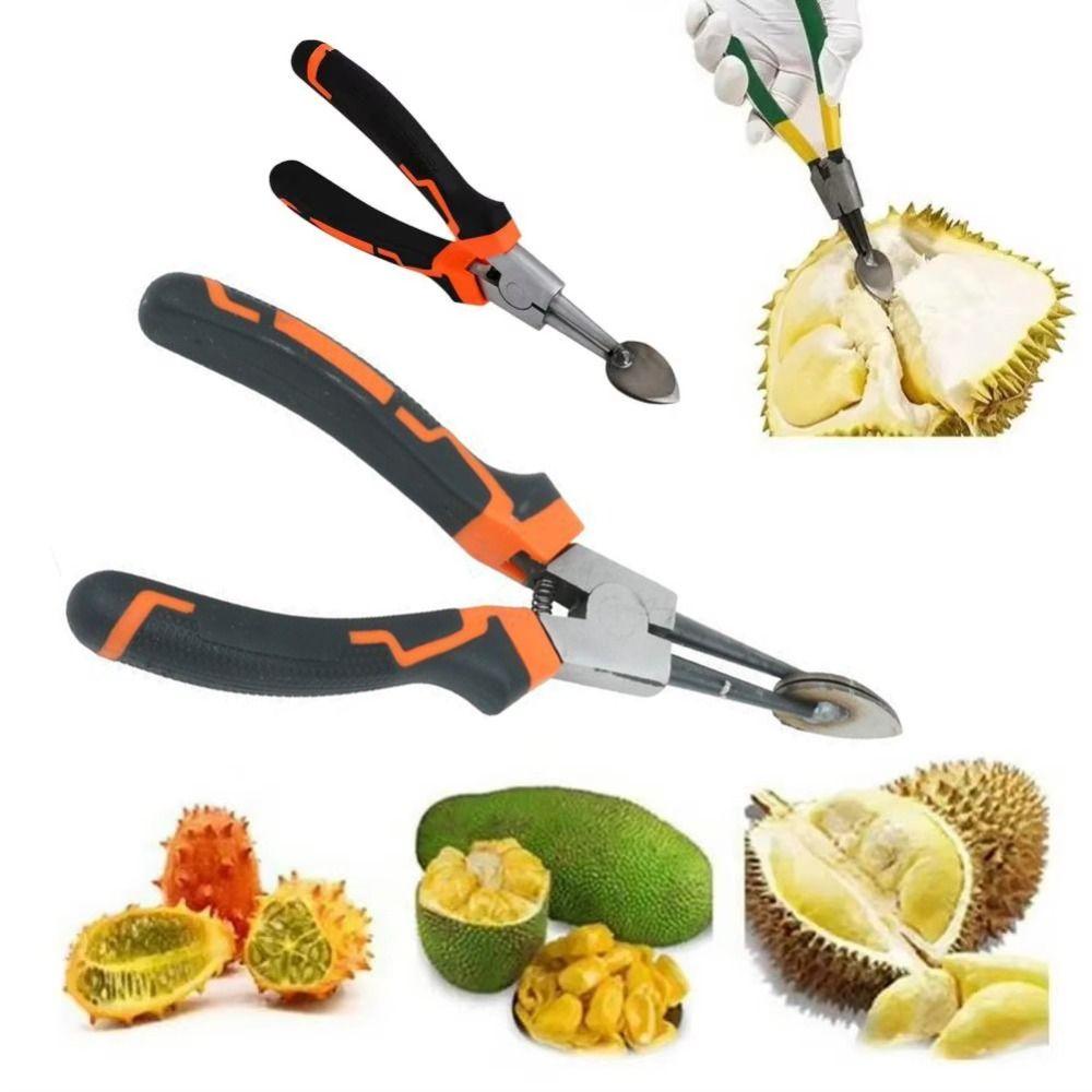 Anti-slip Handle Durian Opening Tool Labor Saving Durian Pliers Kitchen Fruit Tool Durian Opening