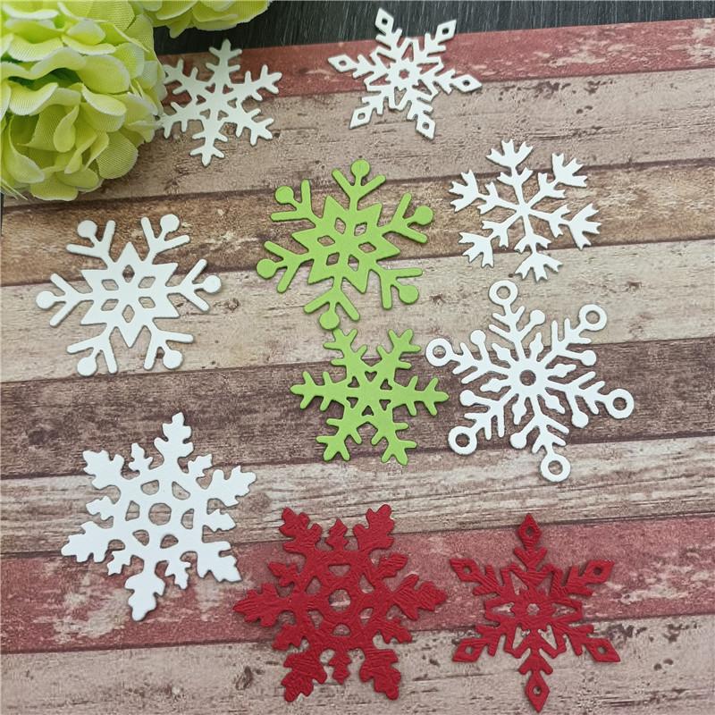 Snowflake Metal Cutting Dies Stencil for DIY Scrapbooking Photo Album Embossing Paper Cards Crafts Diecuts