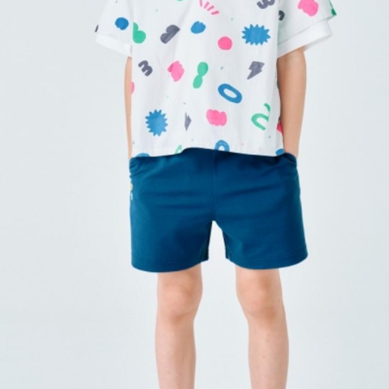 [Fila Kids] Fila X Susin Verspielte Shorts  fk2fpf2s02X Vtb  q0zfk2fpf2s02XVtb