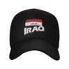 New Iraq Flag Baseball Cap Unisex Style Trucker Hat  Outdoor Golf Adjustable Sun Hats
