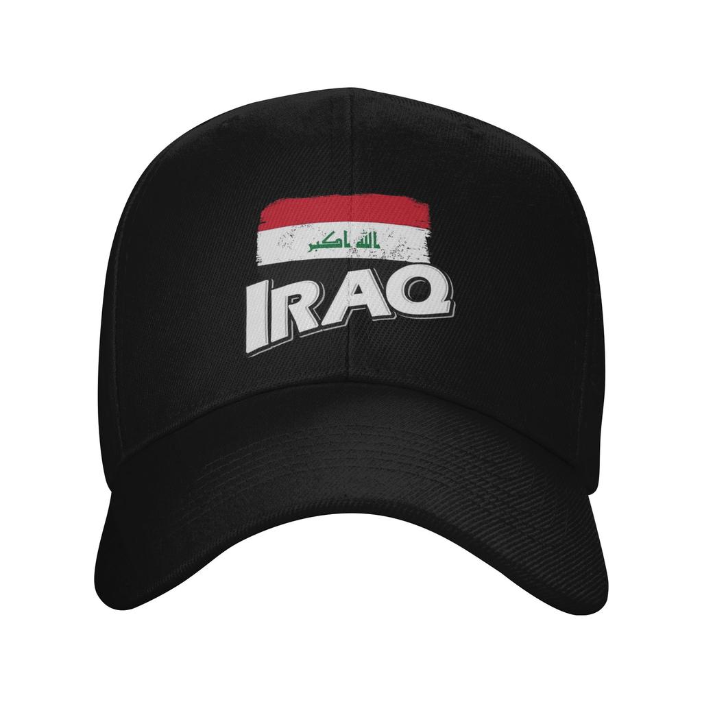 New Iraq Flag Baseball Cap Unisex Style Trucker Hat Outdoor Golf Adjustable Sun Hats