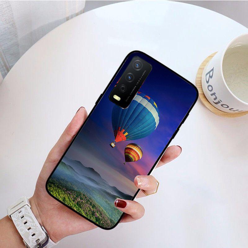 Air Balloon Funda Phone Cover For Vivo Y31 Y30 Y33S Y11S Y12S Y17 Y20 Y20S Y21 Y21S Y1S Y53S Y15 Y19 Y91C V23 5G Cases Coque