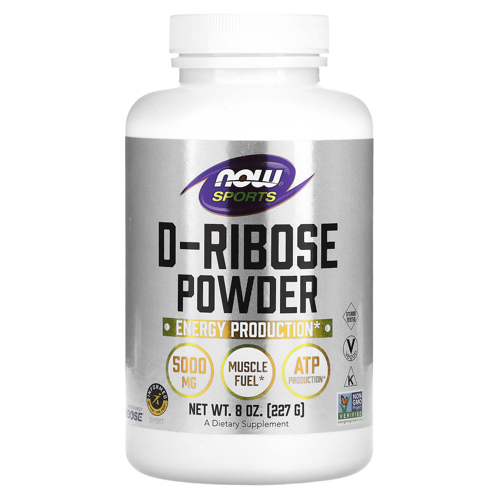 

Sports, D-Ribose Powder, 227G(8Oz)