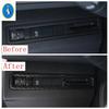 Head Lights Lamps Switch Control Button Panel Cover Trim For Peugeot 3008 5008 GT 2017 -  Carbon Fiber Interior Accessories