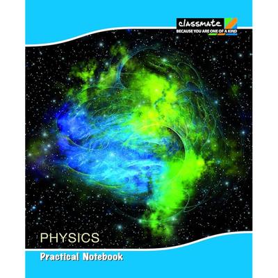 Classmate Practical Notebook - Physics, Hard Cover, 116 Pages, 265X215Mm (Pack Of 6)