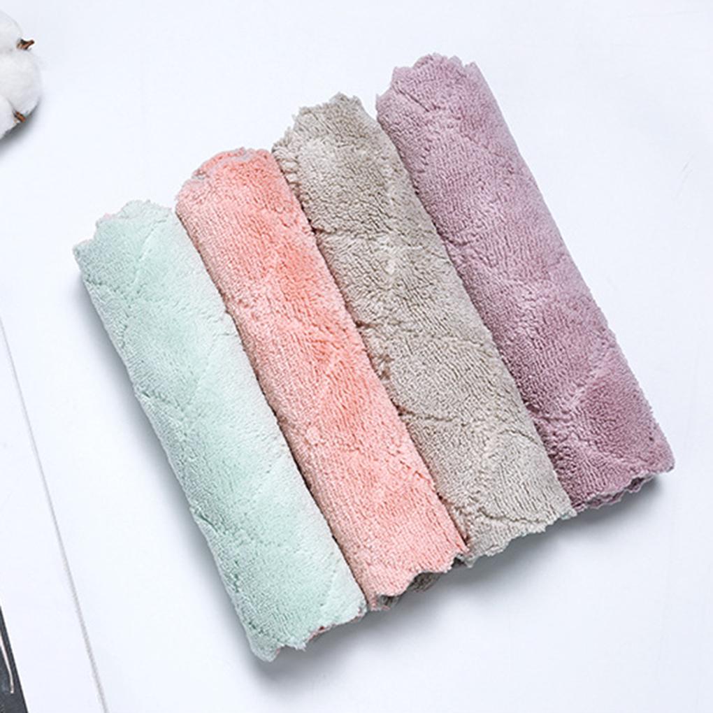 Microfibre 16 * 27.5cm Thick Ultra Soft Cleaning Dust Cloth Towel For Car Home
