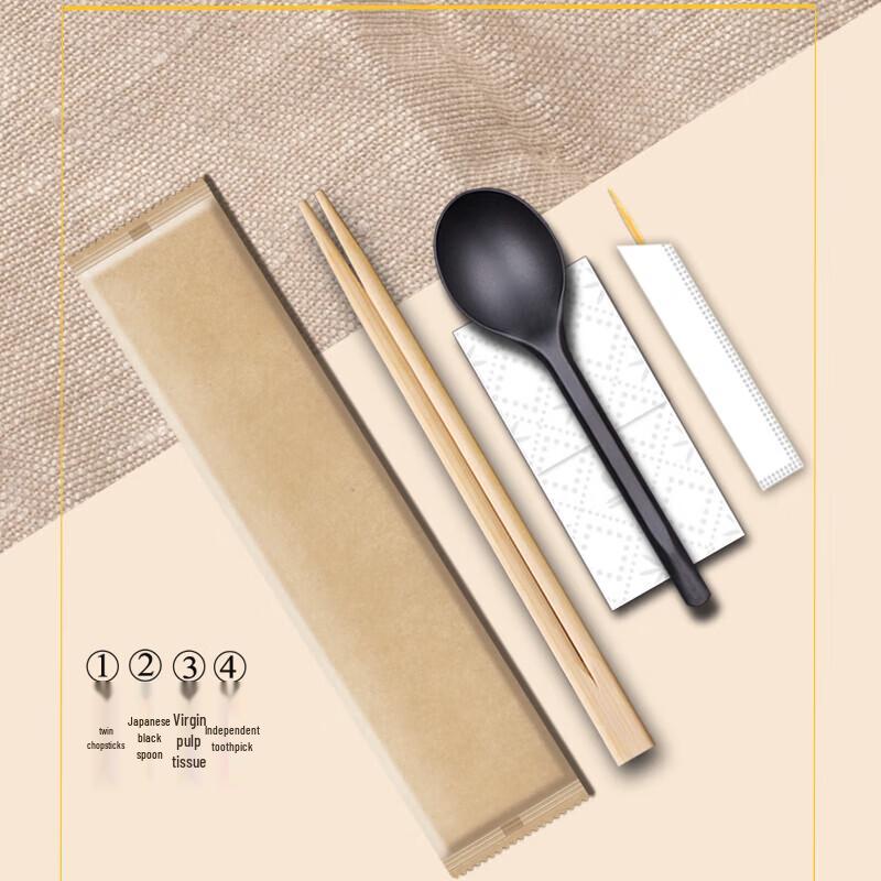 Disposable Chopstick and Spoon Set