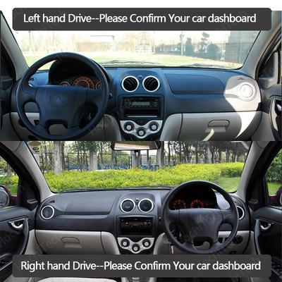 For JAC J3 A13 iEV4 Turismo 2012- Right Left Hand Drive Good Polyester Material Anti Light Car Dashboard Cover