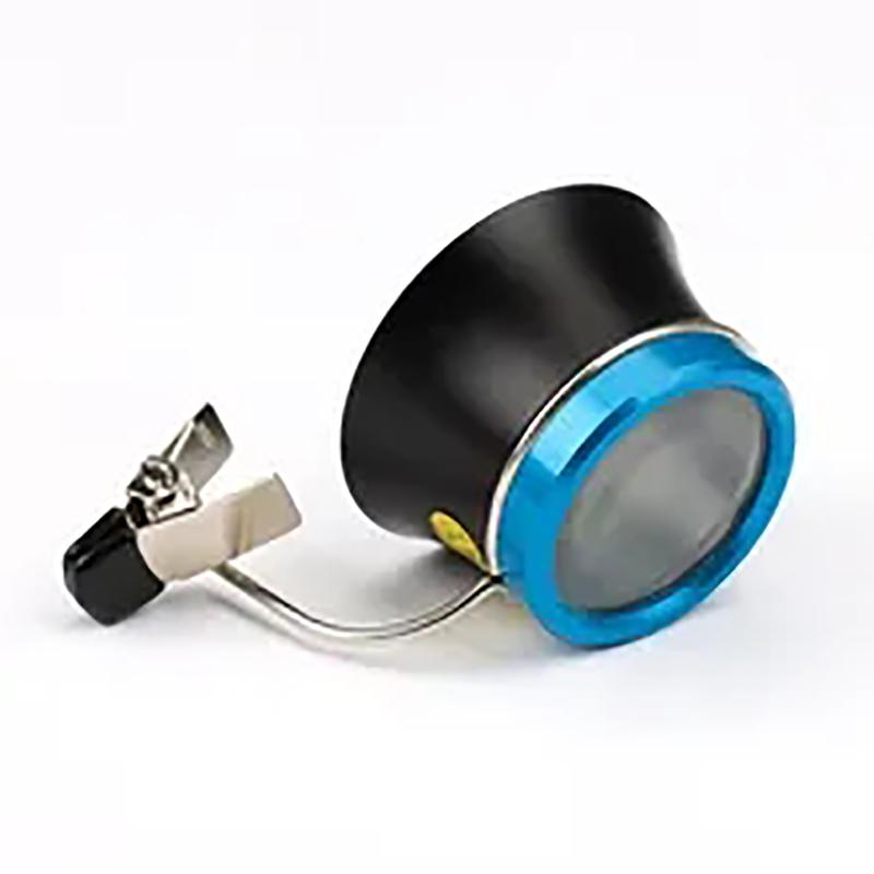 5X 10X 20X Loupe Magnifying Lens Eyeglass Magnifier Clip-On Eye Portable Eyepiece Process Operation Watchmakers Repair Tool