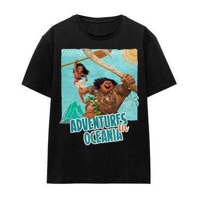 Moana Unisex Adult Adventures In Oceania Maui Moana T-Shirt