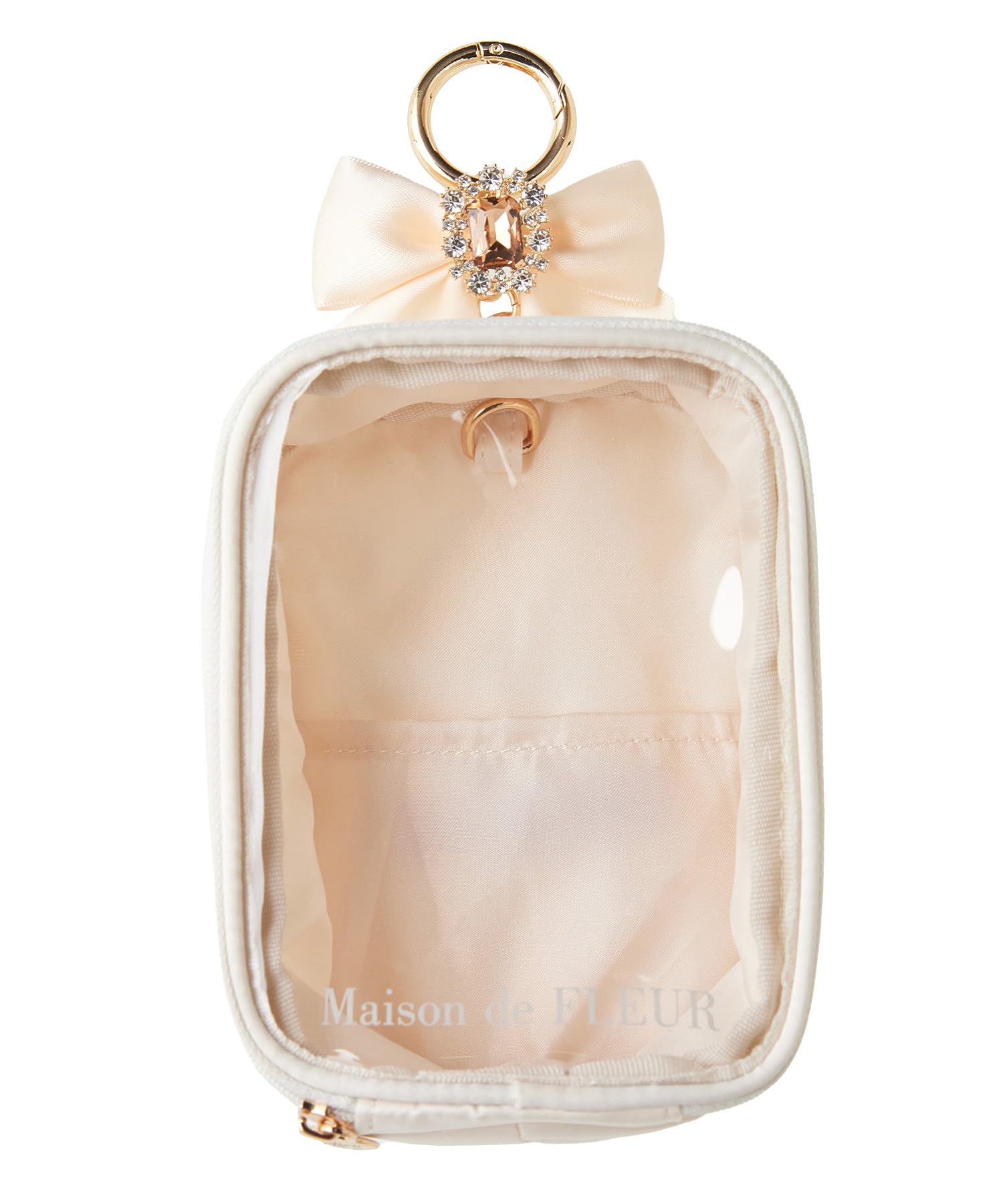 

de Oshikatsu EC Limited Clear Pouch S Ivory [Maison Fleur] Women s слонова кістка