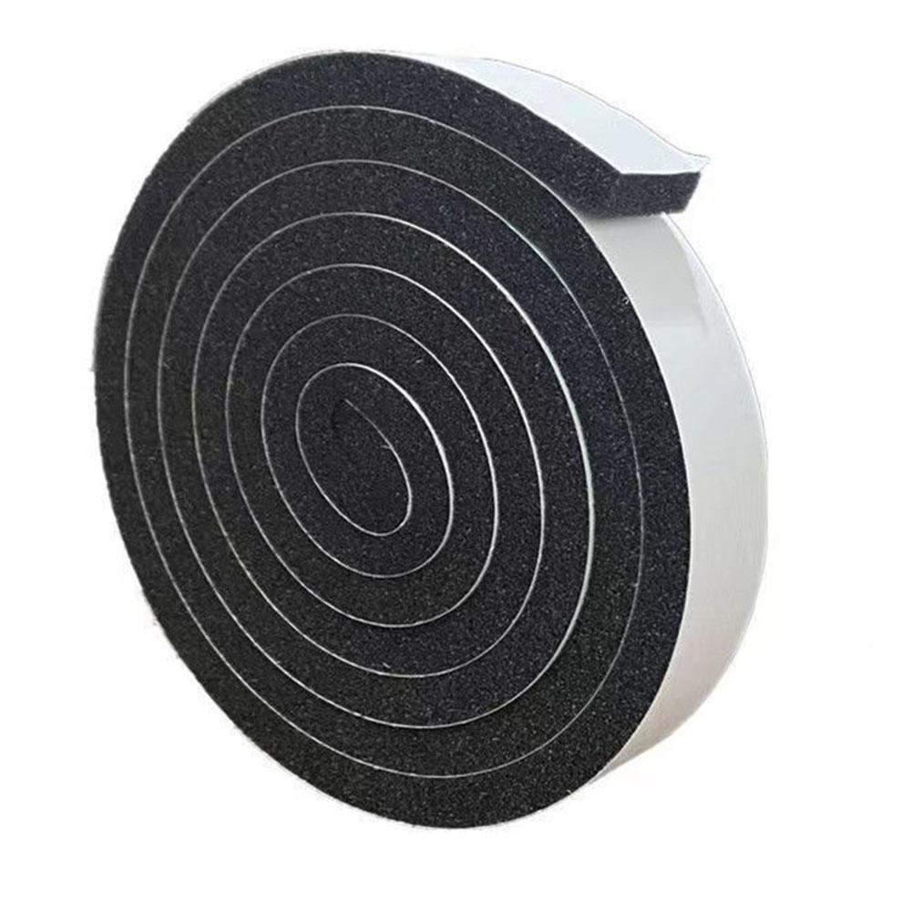 1/2pcs Self-adhesive Sponge Seal Cuttable Waterproof Soundproof Windshield Impact Seal Door Frame Cabinet Wear Protection Tool