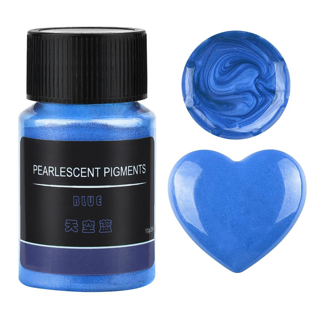 24 Farben Perlmuttpulver Kerzenfarbe Seifenpigment Für Kerzenherstellung Epoxidharz Pigment DIY Farbstoff Pigment Perlenpulver