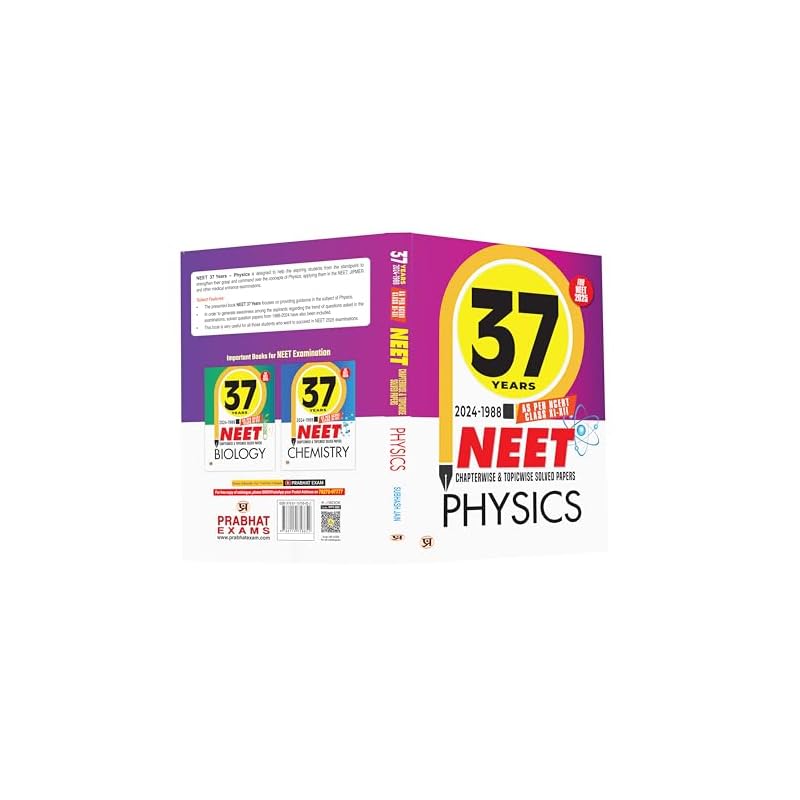 Years NEET Previous Year PYQs Solved Question Papers (20241988) | Physics Chapterwise Topicwise Solutions For NEET Exam 2025 | Based on NCERT La